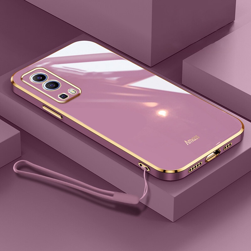 Soft case Hp Dengan Hiasan Berlian Imitasi Bahan Silikon Untuk Vivo Y72 / Y52 / 5G