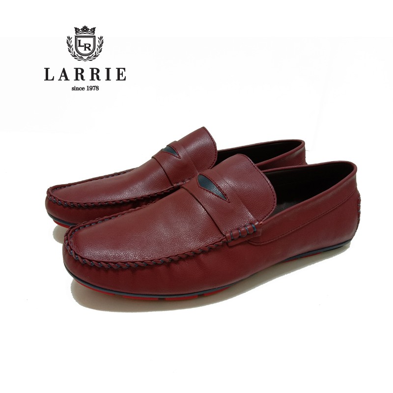 LR Larrie Men Maroon Loafer 971854-HW1-29P MAROON