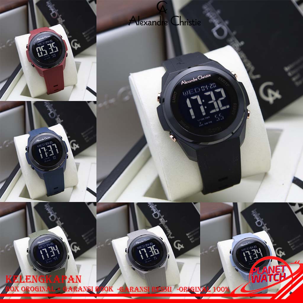 ALEXANDER CHRISTIE UNISEX COCOK UNTUK PRIA DAN WANITA JAM TANGAN ALEXANDRE CHRISTIE UNISEX AC 9342