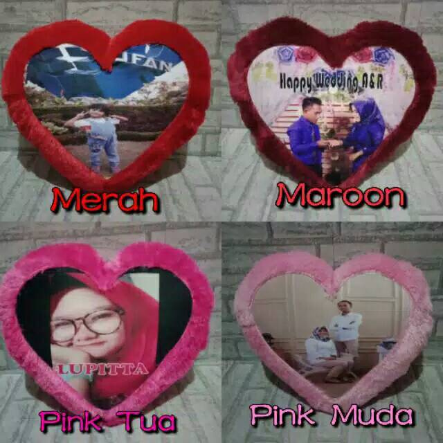 Bantal Custom Love