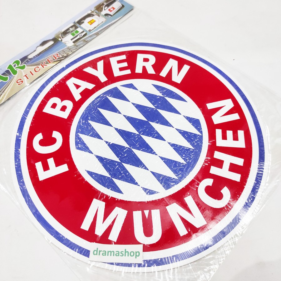 Tempelan sticker stiker mobil Logo klub club sepak bola fc bayern munchen fc