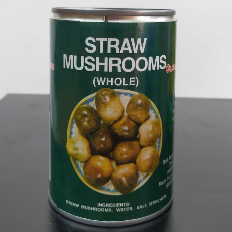 Global Straw Whole Mushroom 425 gram