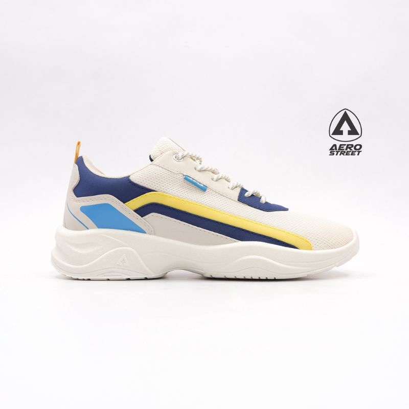 Aerostreet 36-40 Lalisa Biru Tua Biru Tua - Sepatu Sneakers Casual Sport Pria Wanita