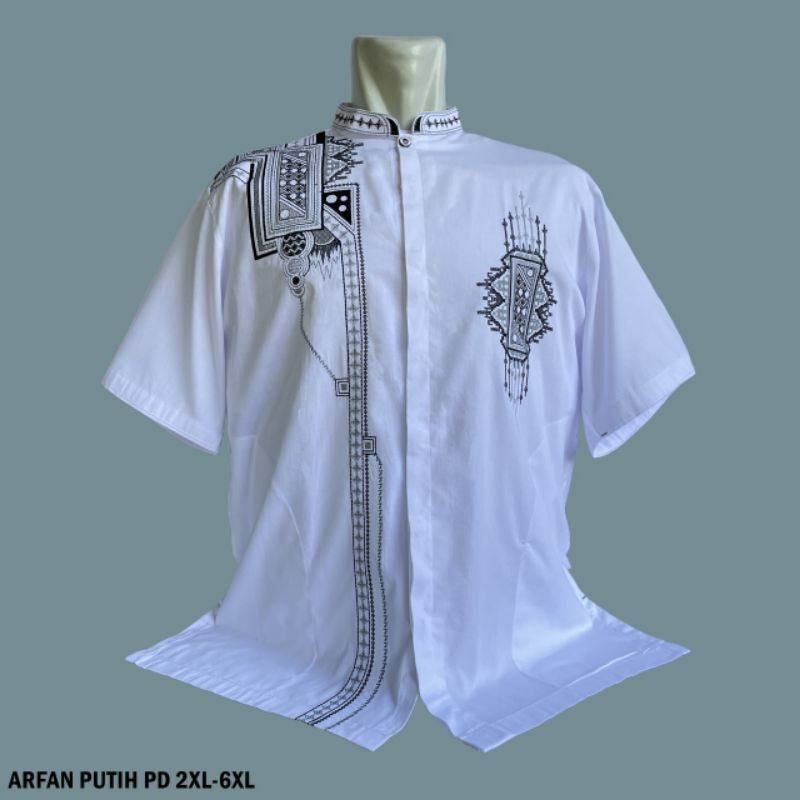BAJU KOKO ARFAN LENGAN PENDEK
