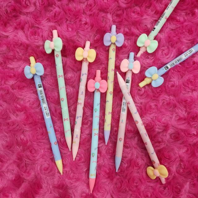

Pensil Mekanik 0.5 Pastel Lucu isi 6 pcs
