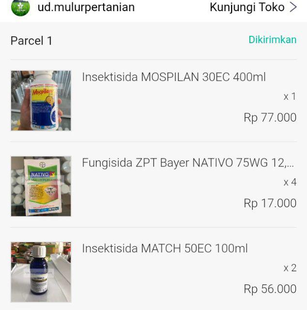 Fungisida Bayer Nativo 75wg 12,5gr