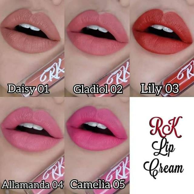 Rk Lipmatte 100% original agen resmi Rk kosmetik Viral
