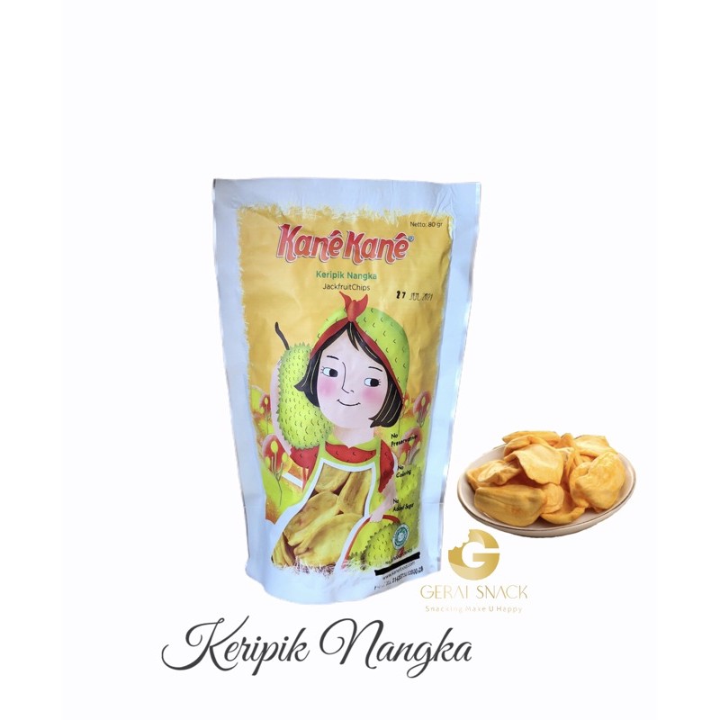 Keripik Nangka Kane Kane Kualitas Super Khas Malang 80g