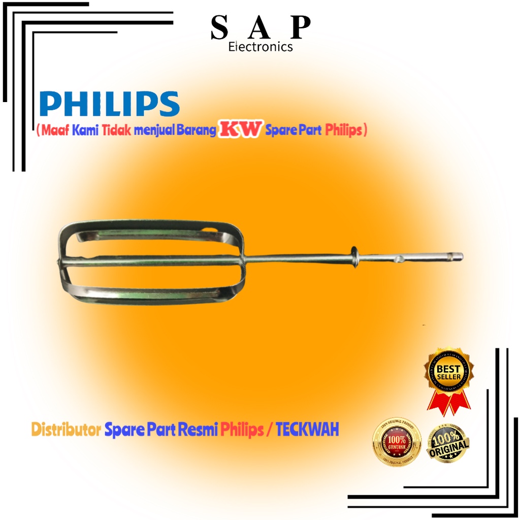 Pengaduk HR-1552/155/HR2115/2116 / Spare Part / Mixer PHILIPS ORIGINAL