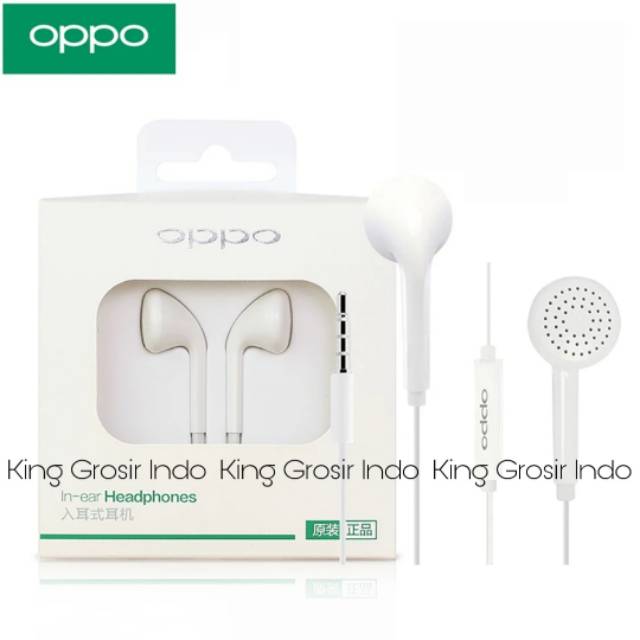 Headset OPPO MH133 R9 Original 100% Earphone Handsfree Non Karet MH-133