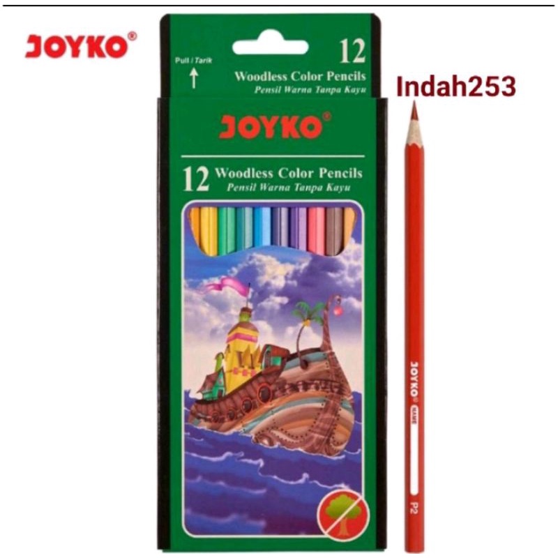 

Pensil Warna Joyko Panjang - 12 Warna CP 103 harga grosir