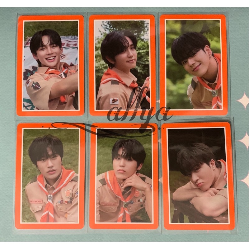[OFFICIAL] TREASURE SUMMER CAMP SET MINI PHOTOCARD PC, BOOKMARK, POLAROIT + MINI POSCARD HYUNSUK JUN