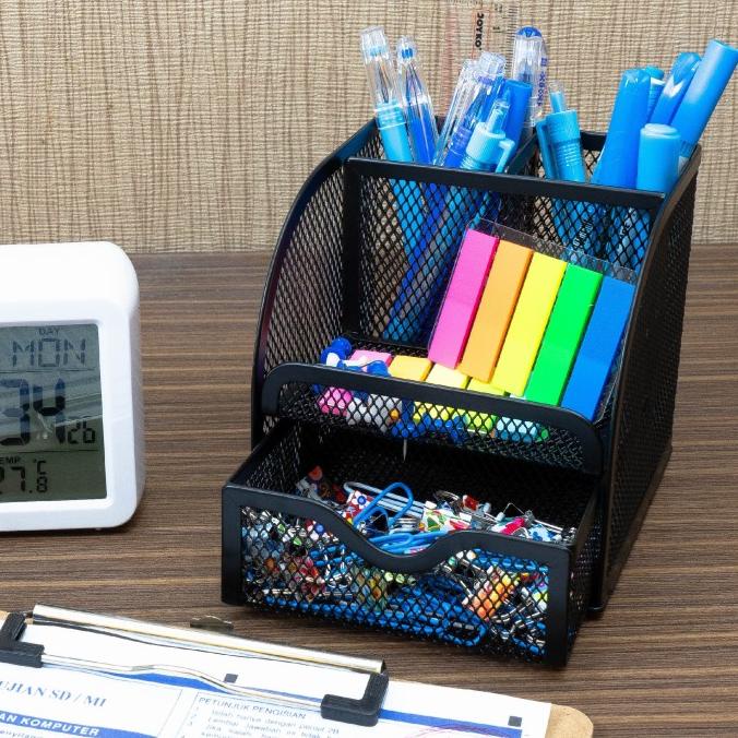 

READY STOCK Joyko Desk Set Pen Holder / Tempat Alat Tulis Tempat Klip Kertas DS-18