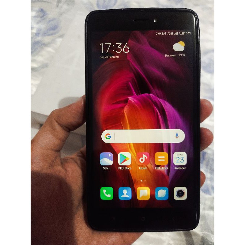 HP SECOND NO MINUS Xiaomi Redmi Note 4x Ram 3GB Rom 16GB Snapdragon 625