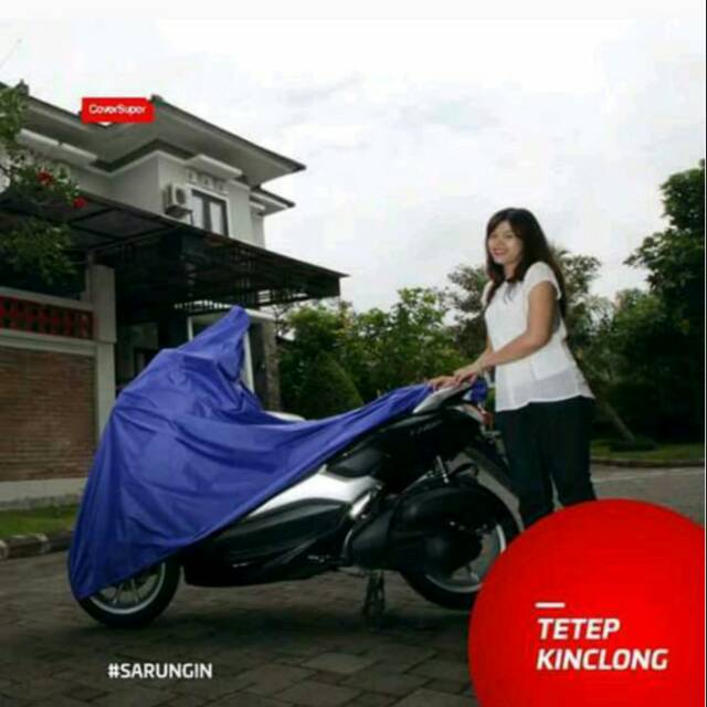 Body cover nmx . Cover motor nmx . Selimut motor .jas motor .jas hujan motor