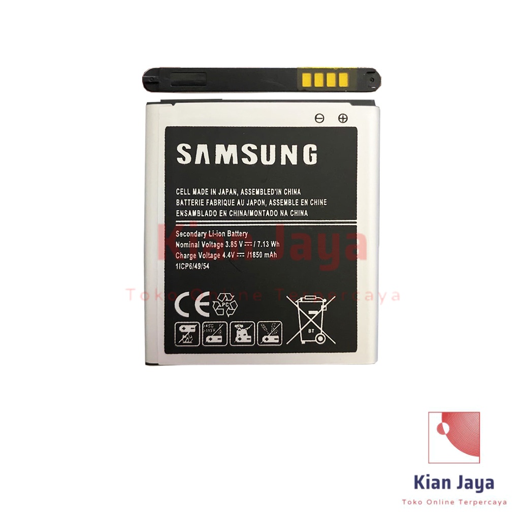 Baterai Samsung J1 2015 J100 Original OEM Batrai Batre Battery Hp EB-BJ100CBE Ori