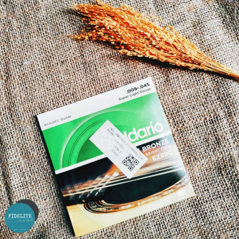 COD Senar Gitar Acoustic Strings | D'Addario EZ 890 TERMURAH