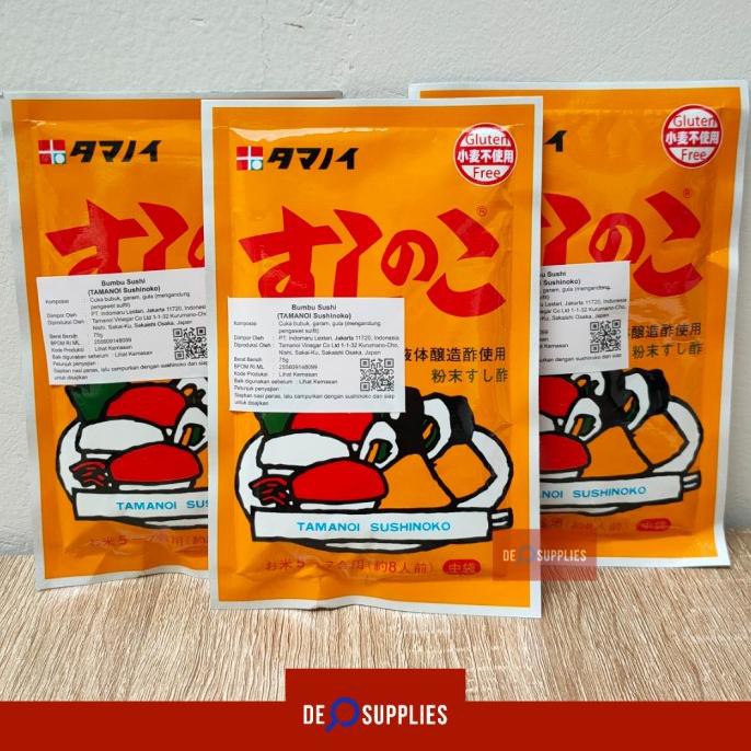 

Tamanoi Sushinoko Sushi Seasoning 75g - Bumbu Sushi Cuka Bubuk Vinegar