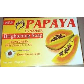 Sabun Papaya 135gr / Sabun Pembersih + Pemutih  Wajah