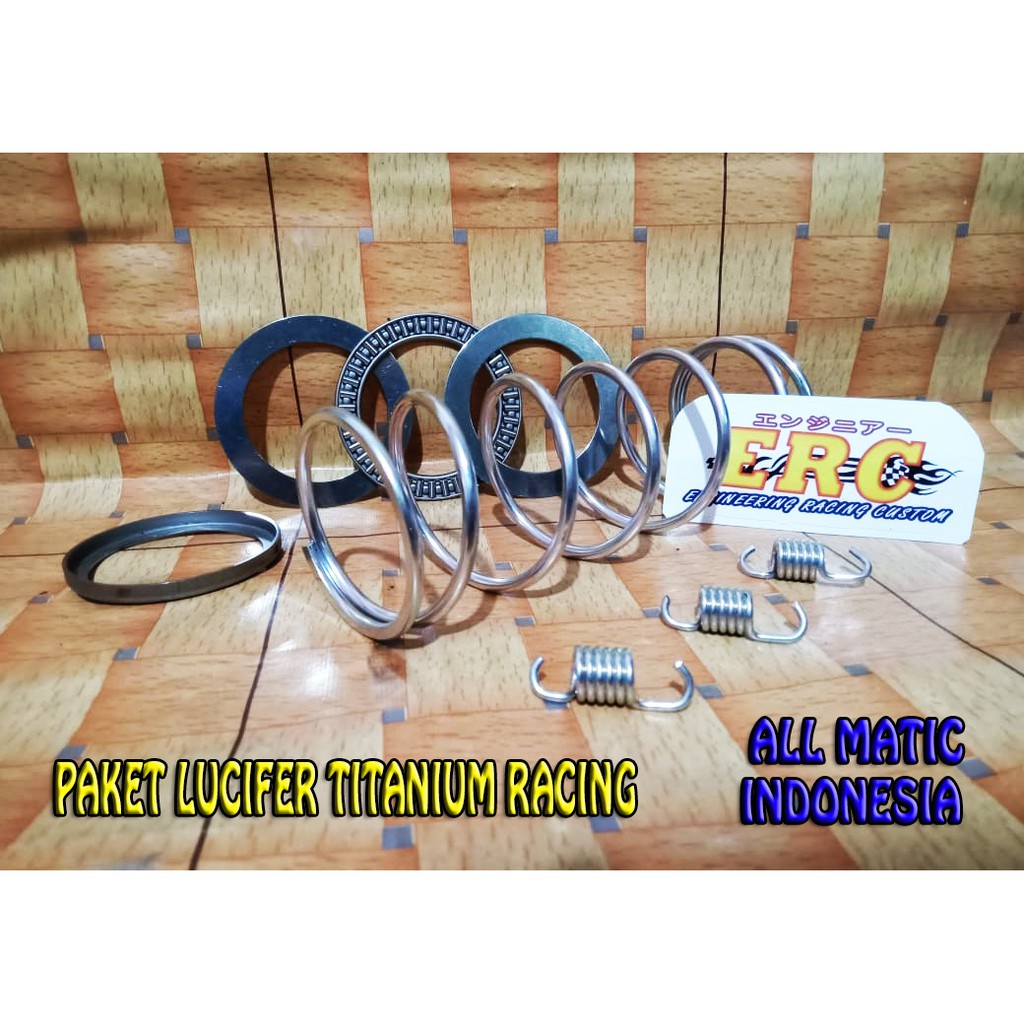 PAKET LUCIFER PER SETAN CVT CUSTOM PCX VARIO 125 150 NMAX AEROX LEXI BEAT MIO DLL BAJA JERMAN