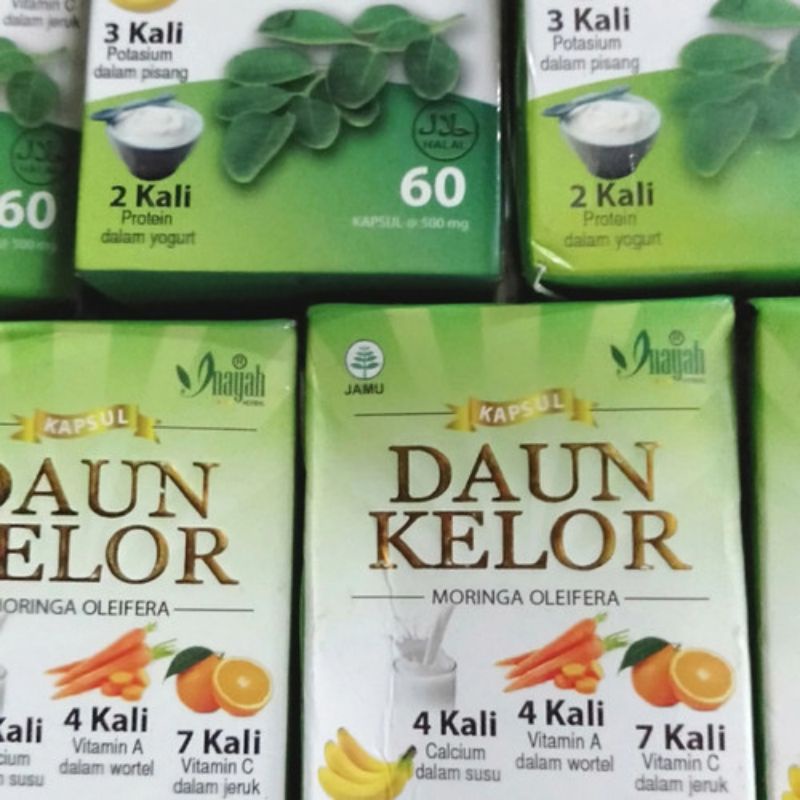 DAUN KELOR KAPSUL ORIGINAL [INAYAH] – HERBAL OBAT MENGATASI JANTUNG GINJAL KANKER DIABETES MEMPERKAYA ASI / ASI BOOSTER