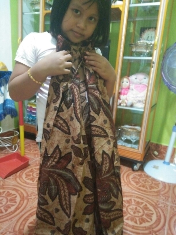 Tarantula Long Outer Vest Batik Rompi Outer Wear Muslim Panjang Hijab Ethnic Vintage Modern Seragam