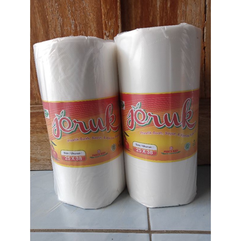 Jual Plastik Hd Roll Buah Merk Jeruk Plastik Fotocopy Plastik Sayur Isi