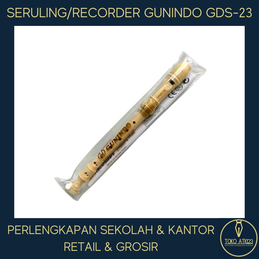 Seruling / Recorder Gunindo GDS-23 ORIGINAL