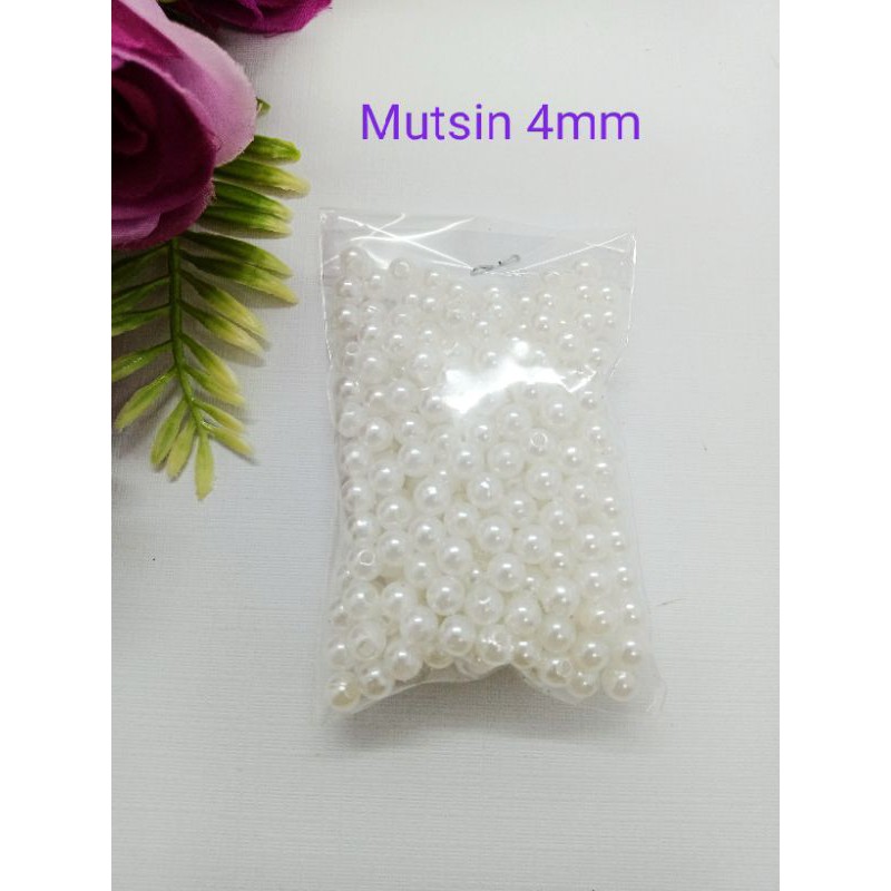 Mutiara Sintetis 4mm