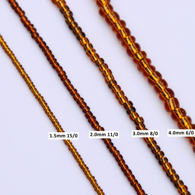 Mote Pasir 8/0 Monte Manik Gelang Kalung DIY Payet Borci 3mm