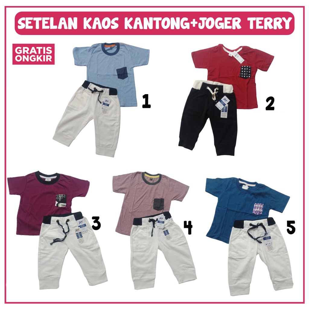 SETELAN BAJU ANAK OSHKOSH / SETELAN LOBO / SETELAN KARAKTER OSHKOSH / SETELAN BAJU ANAK