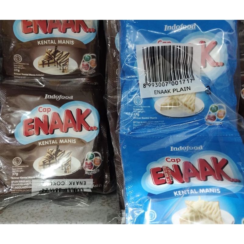 

enaak kental manis sachet