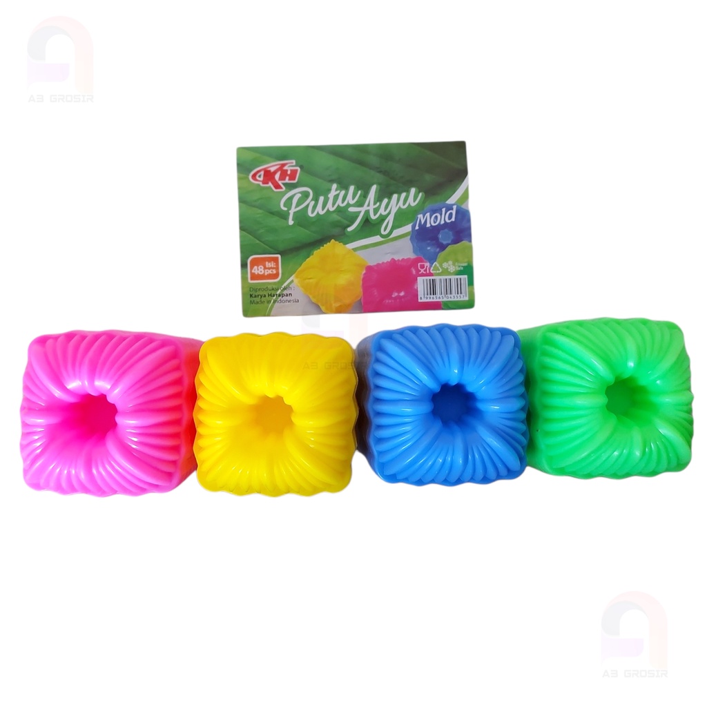 Cetakan kue Putri Ayu KH / Cetakan Putu Ayu / Cetakan plastik Kue Putu Ayu KH / cetakan bahan tebal