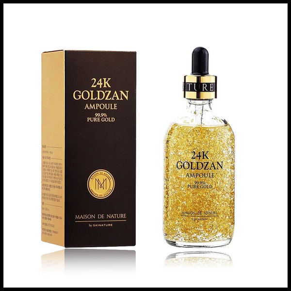 T29a08 Maison De Nature 24k Goldzan Ampoule Skinature 100ml Shopee Indonesia