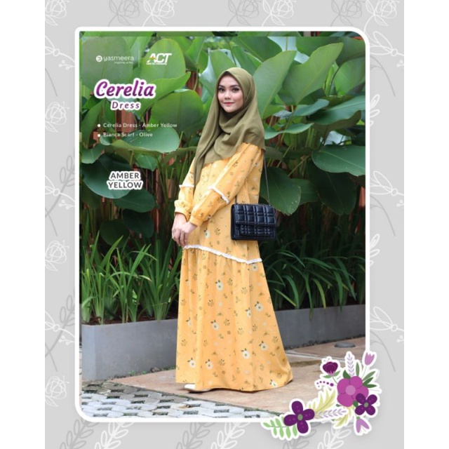 CERELIA DRESS BY YASMEERA