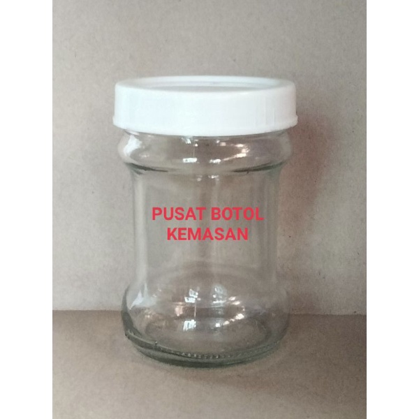 JAR KACA 170ML TOPLES KACA 170ML TOPLES SAMBAL TOPLES COKLAT CAKE