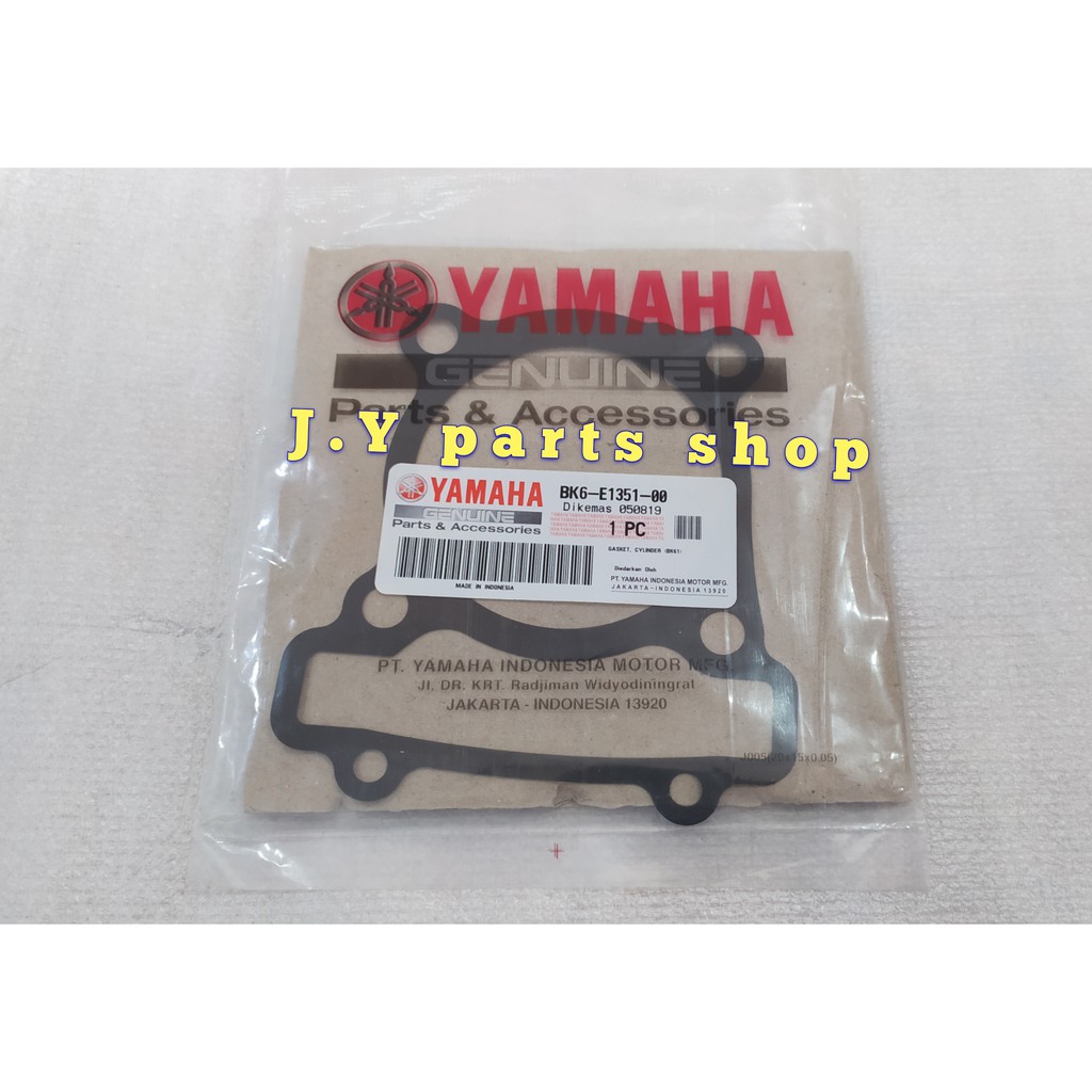 PERPAK PACKING PAKING BLOK SEHER BAWAH R15 VVA V3 MT15 XSR VIXION R 155 ORIGINAL BK6-E1351-00