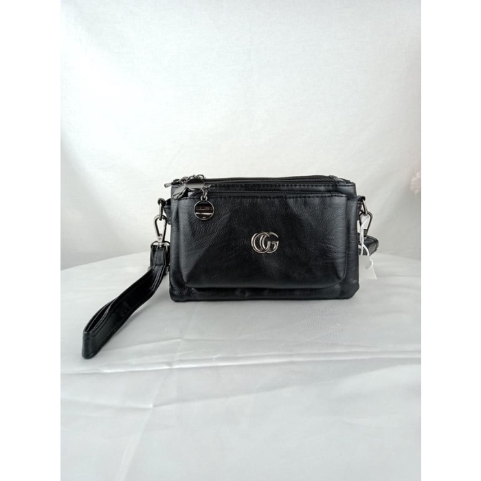 Terlaris Tas Tangan Wanita Clutch Import Dompet Kulit Tas Pesta Good Quality - Logo Gucci