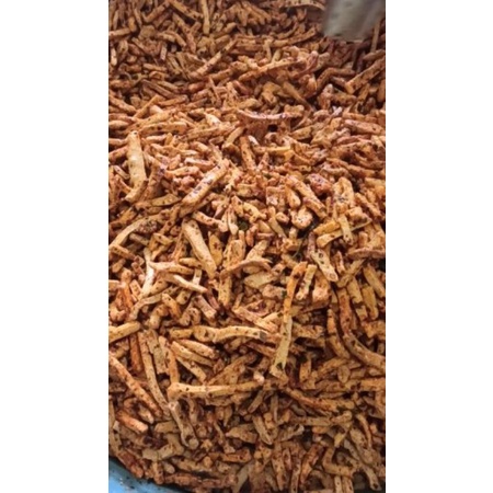 BASRENG SticK-BASO IKAN GORENG-PEDAS GURIH KEMASAN KILOAN 500gram FREEBUBLEWRAP-1