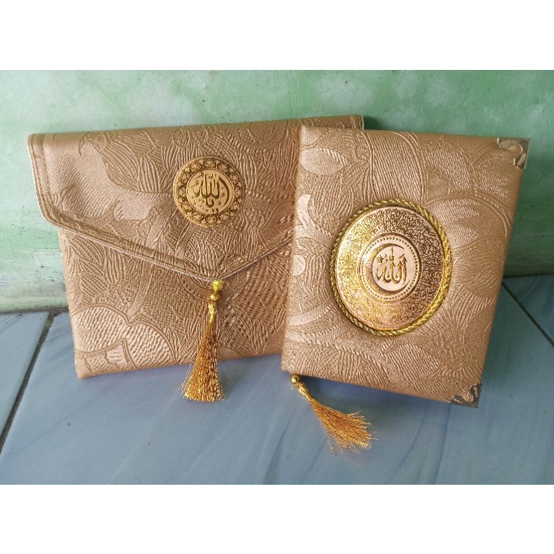 PAKET BUKU YASIN HARDCOVER SPON & DOMPET BERBAHAN OSCAR OPERA