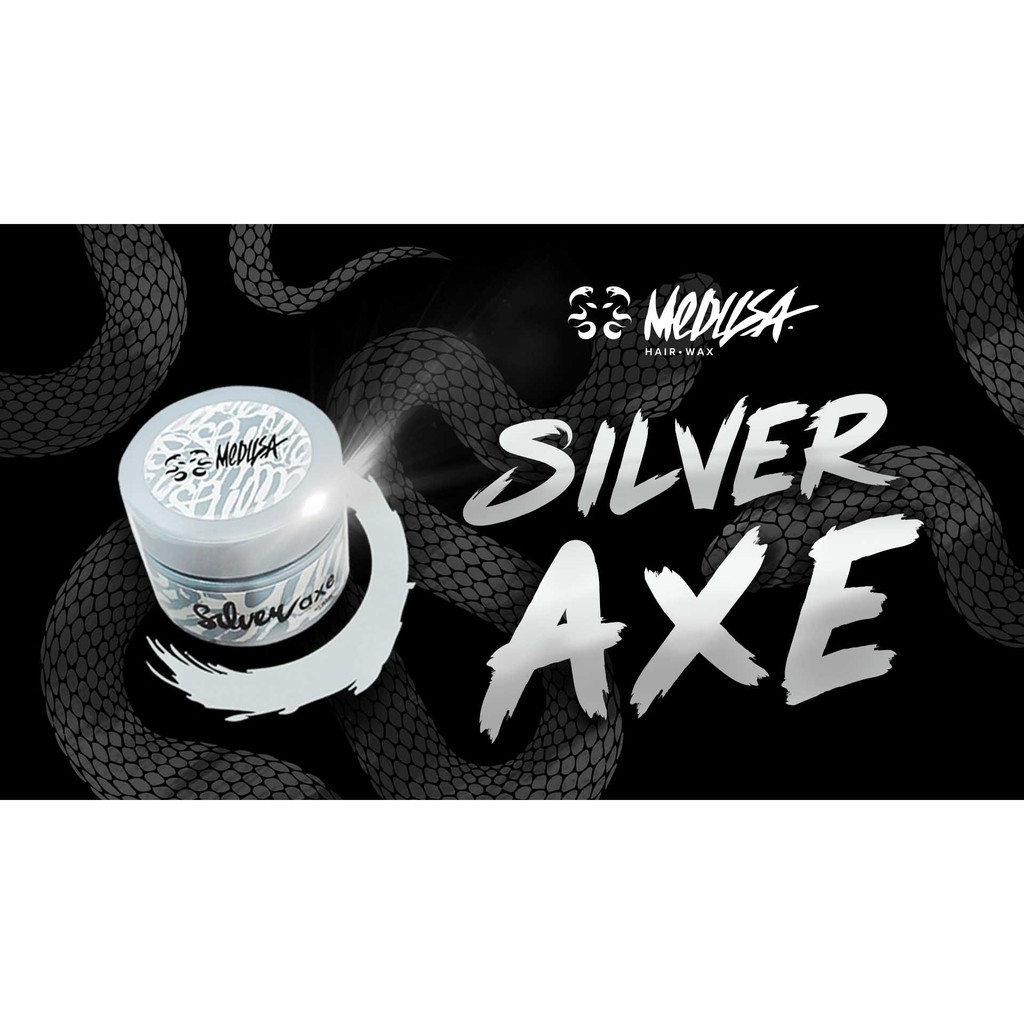 Medusa Colored Hair Wax Silver Axe Shopee Indonesia