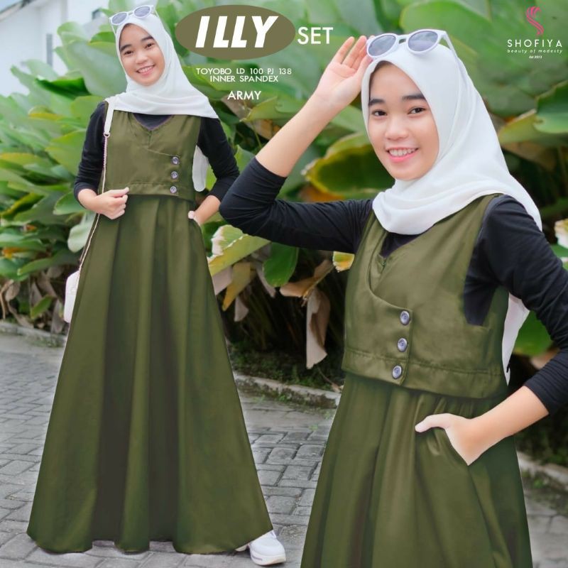 ILLY SET OVERALL BY SHOFIYA