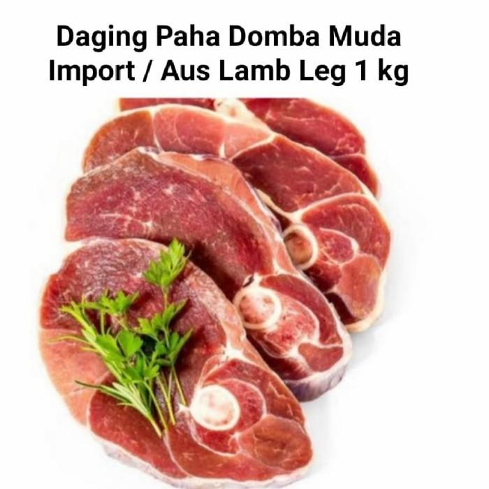 

Meat | Daging Paha Domba Muda Import / Aus Lamb Leg 1 Kg