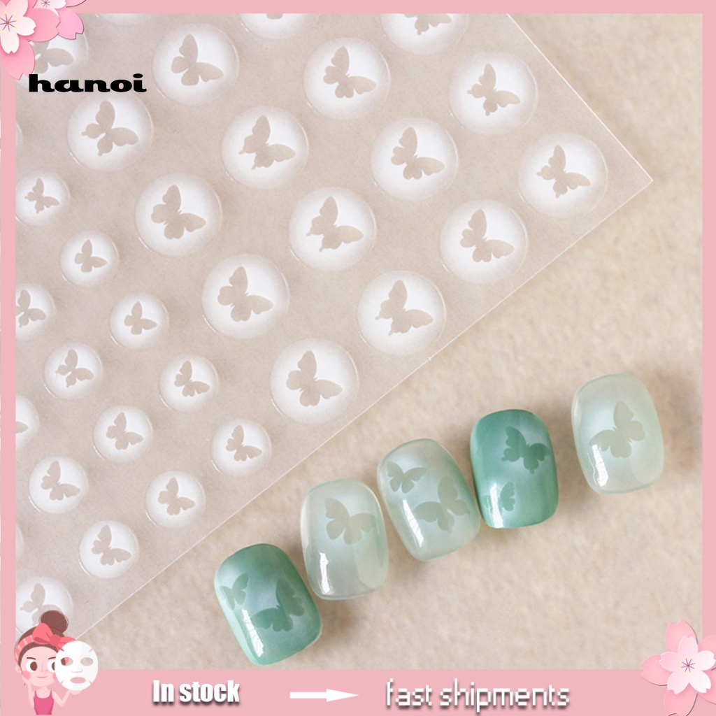 Han Stiker Kuku DIY Untuk Nail Art