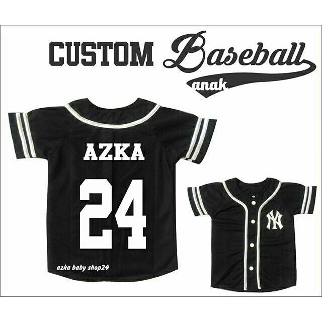 baju baseball custom