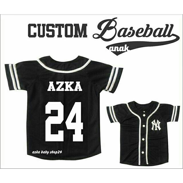 baju baseball anak | baju baseball kids | baju baseball | custom baju baseball anak