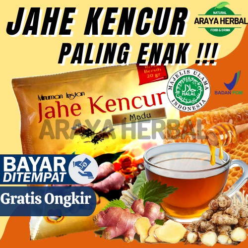 

Jahe Kencur Bubuk Herbal Jamu Madura Kuat Madu Murni Kondang Food