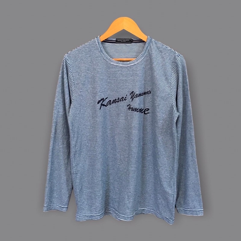 KAOS KANSAI YAMAMOTO HOMME STRIPE LONGSLEEVE