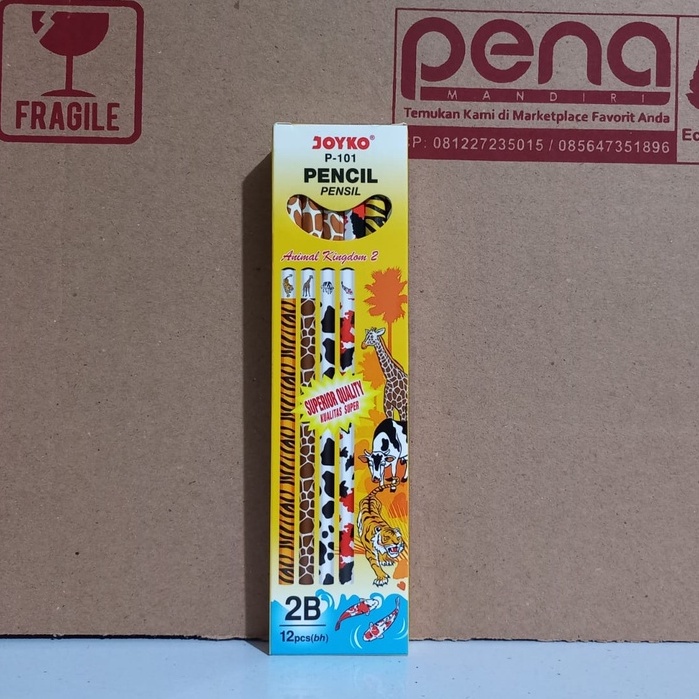 Pensil Serut Joyko Animal Totol