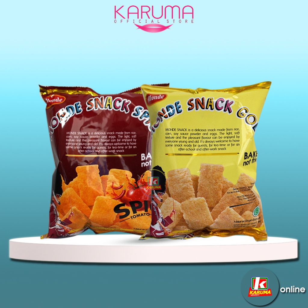 

Monde Snack Gold & Spicy 50gr